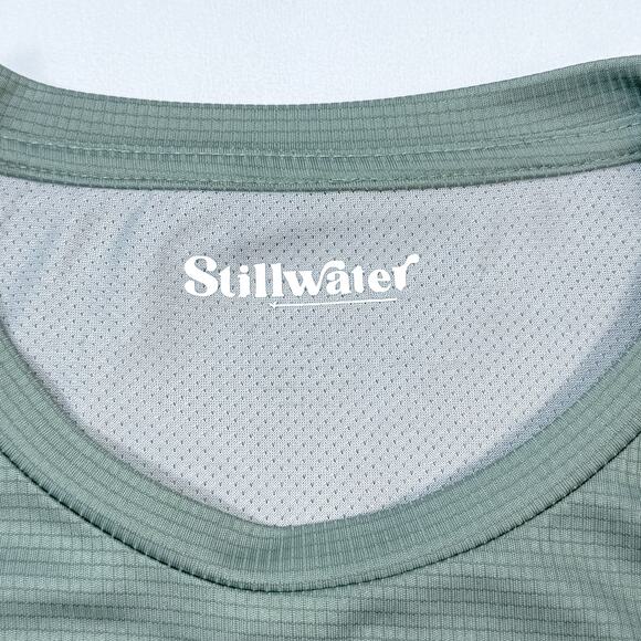 Stillwater Light Green 100% Polyester Breathable Golf Shirt - XXL - Picture 6 of 7